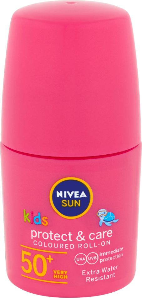 NIVEA Sun Protect & Play Dětské barevné mléko na opalování v kuličce OF 50+ 50 ml - obrázek 2