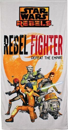 Plážová osuška Star Wars Rebels 70 x 140cm - obrázek 1