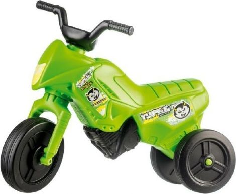 Teddies Odrážedlo Enduro Yupee zelené malé plast výška sedadla 26cm nosnost do 25kg od 12 měs - obrázek 1