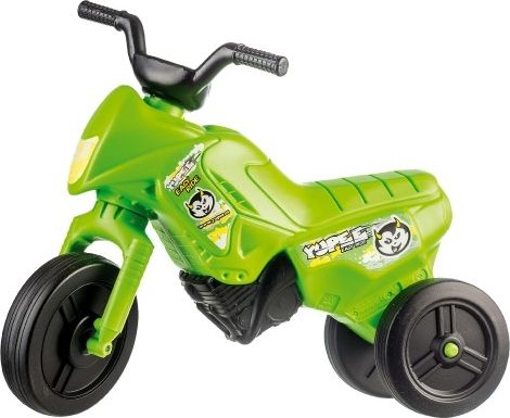 Teddies Odrážedlo Enduro Yupee zelené malé plast výška sedadla 26cm nosnost do 25kg od 12 měs - obrázek 2