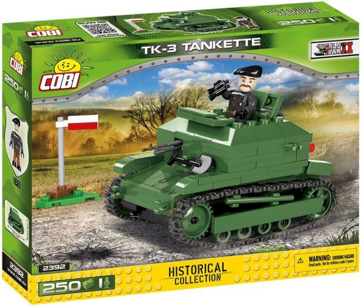 Cobi 2392 Malá armáda II. světová válka TKS 3 Tankette - obrázek 1
