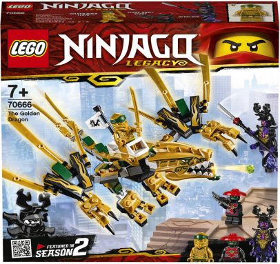 LEGO Ninjago 70666 Zlatý drak - obrázek 1