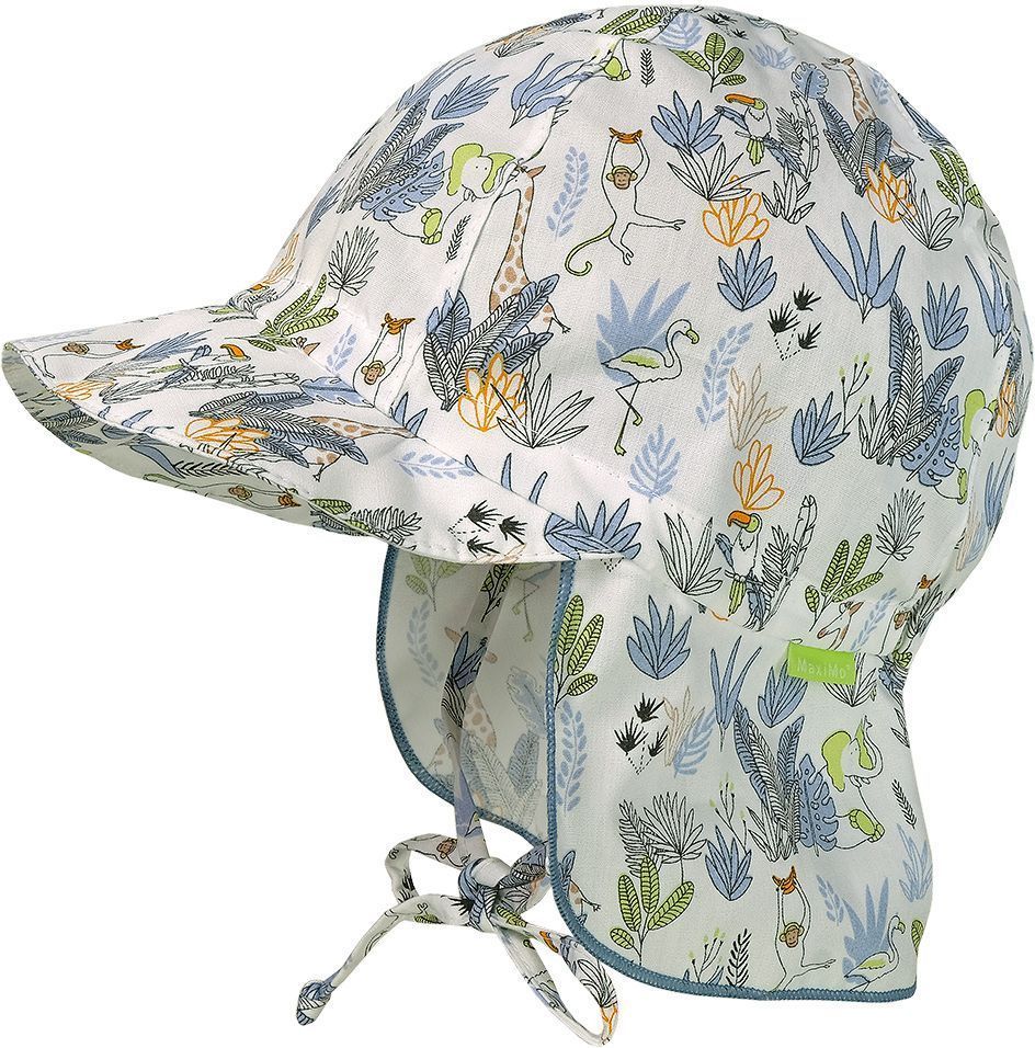 Maximo Mini Cap With Visor - weiss-cerulean-tiere 51 - obrázek 1