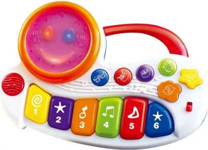TOT KIDS Interaktivní hračka s melodii Veselé pianko - obrázek 1