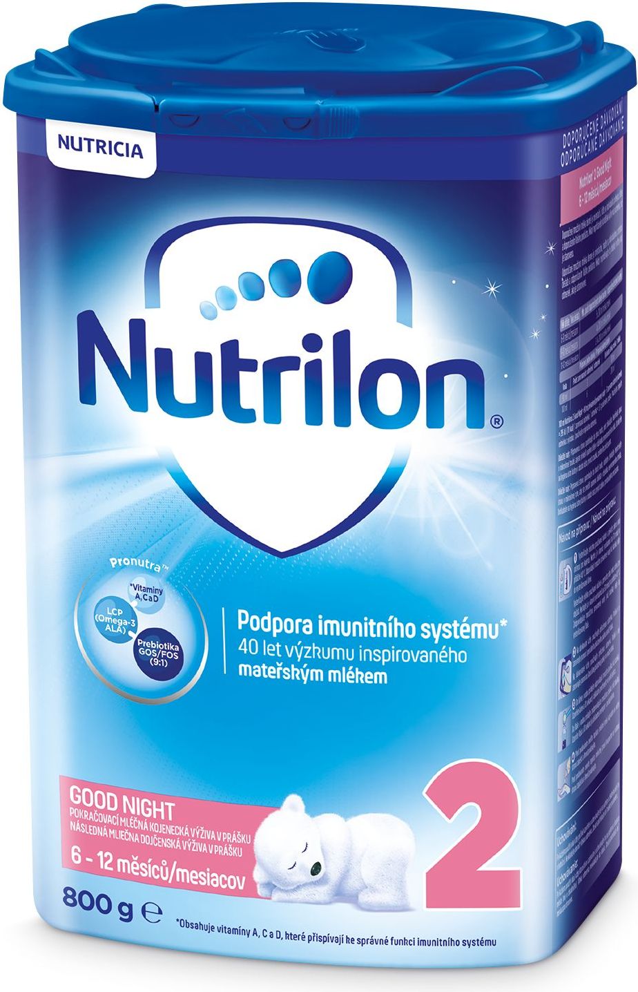 Nutrilon 2 Good Night 6x800 g - obrázek 3
