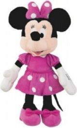 Minnie růžové šaty plyš 23cm 0m+ - obrázek 1