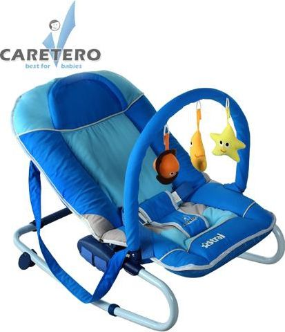 Dětské lehátko CARETERO Astral blue - obrázek 3