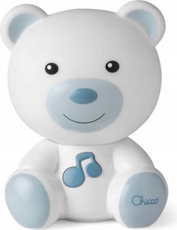 Chicco Noční lampička Chicco Medvídek - modrý - obrázek 1