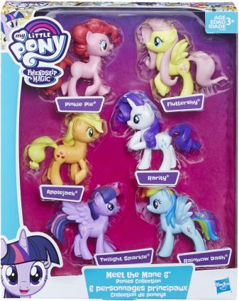 Hasbro My Little Pony Kolekce 6 poníků - obrázek 1