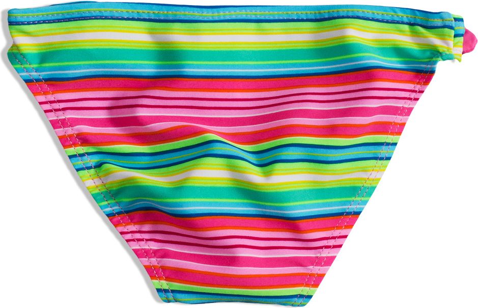 Dívčí plavky PEBBLESTONE SUMMER STRIPE růžové Velikost: 116 - obrázek 6