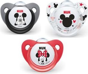 NUK Dudlík Disney Mickey,silikon 6-18m - obrázek 1