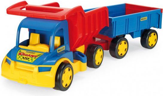 Wader Auto Gigant Truck sklápěč dětská vlečka plast 55cm - obrázek 2