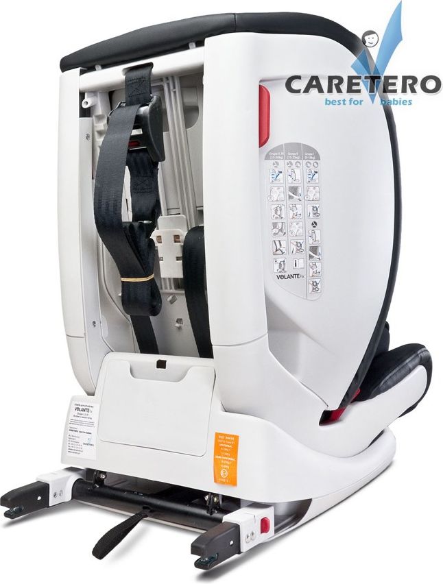 Autosedačka CARETERO Volante Fix grey 2016 - obrázek 3