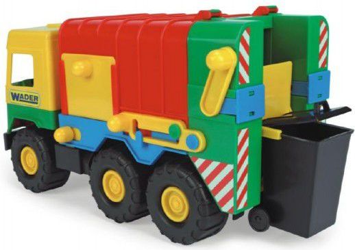 Wader Auto middle Truck popelář plast 41cm - obrázek 1