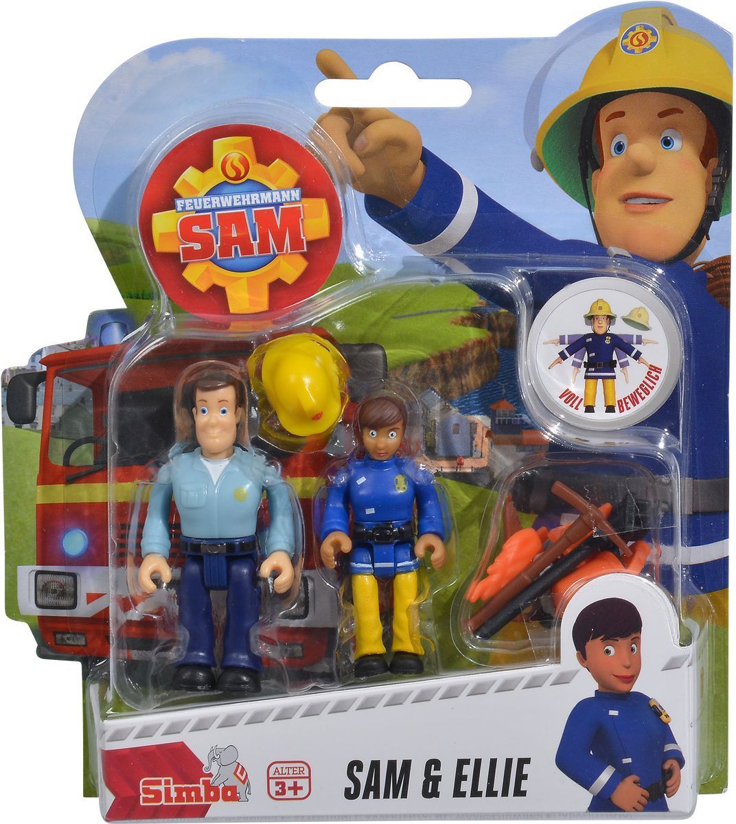 Simba Požárník Sam Figurky 2 ks Sam a Ellie - obrázek 1