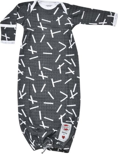 Lodger Hopper Newborn Sprinkle Print Carbon vel. 50/62 - obrázek 1
