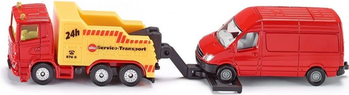 SIKU Super Odtahové auto s dodávkou 1:87 - obrázek 1