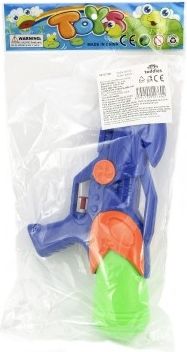 Teddies Vodní pistole plast 25cm asst 2 barvy v sáčku - obrázek 2