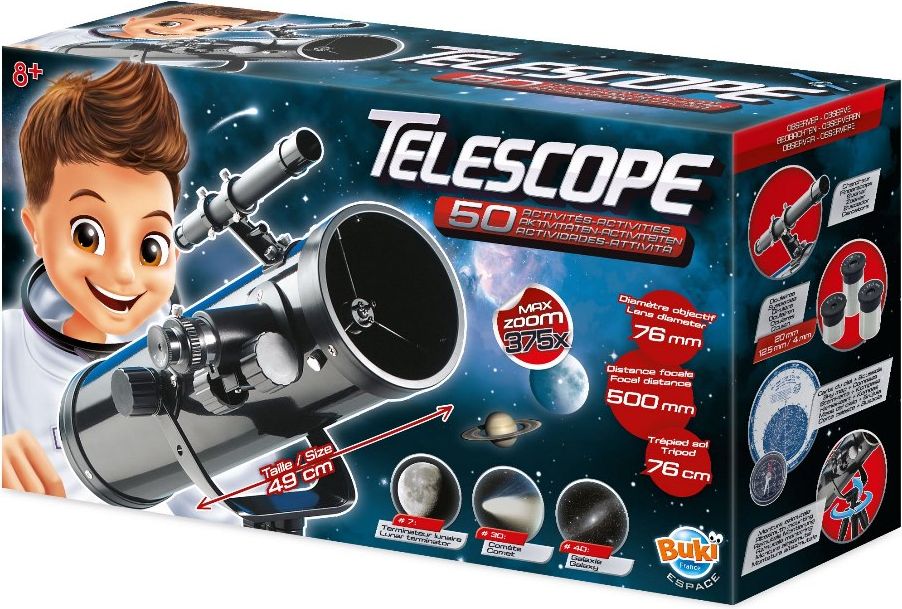 BUKI Astronomický teleskop 375x ZOOM - obrázek 1
