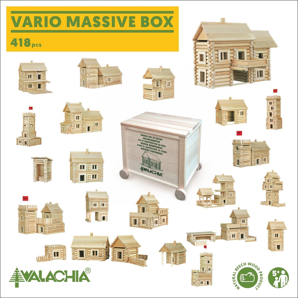 Walachia Vario Masive box 418 dílků - obrázek 1