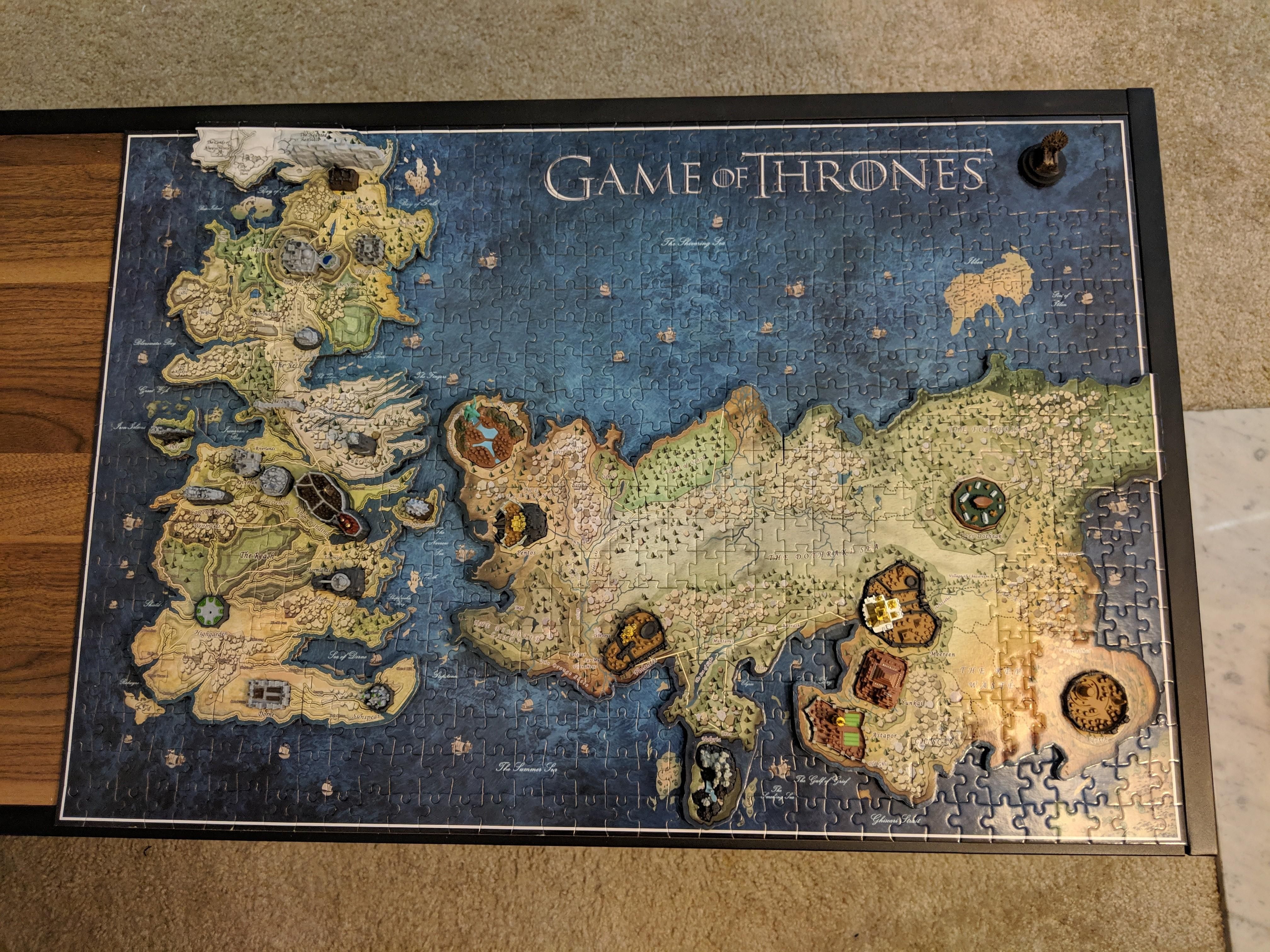 ADC Blackfire 4D Cityscape - Game of Thrones Puzzle of Westeros & Essos - obrázek 2