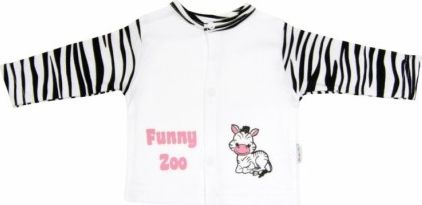 Bavlněná košilka Mamatti - Zebra v ZOO - obrázek 1