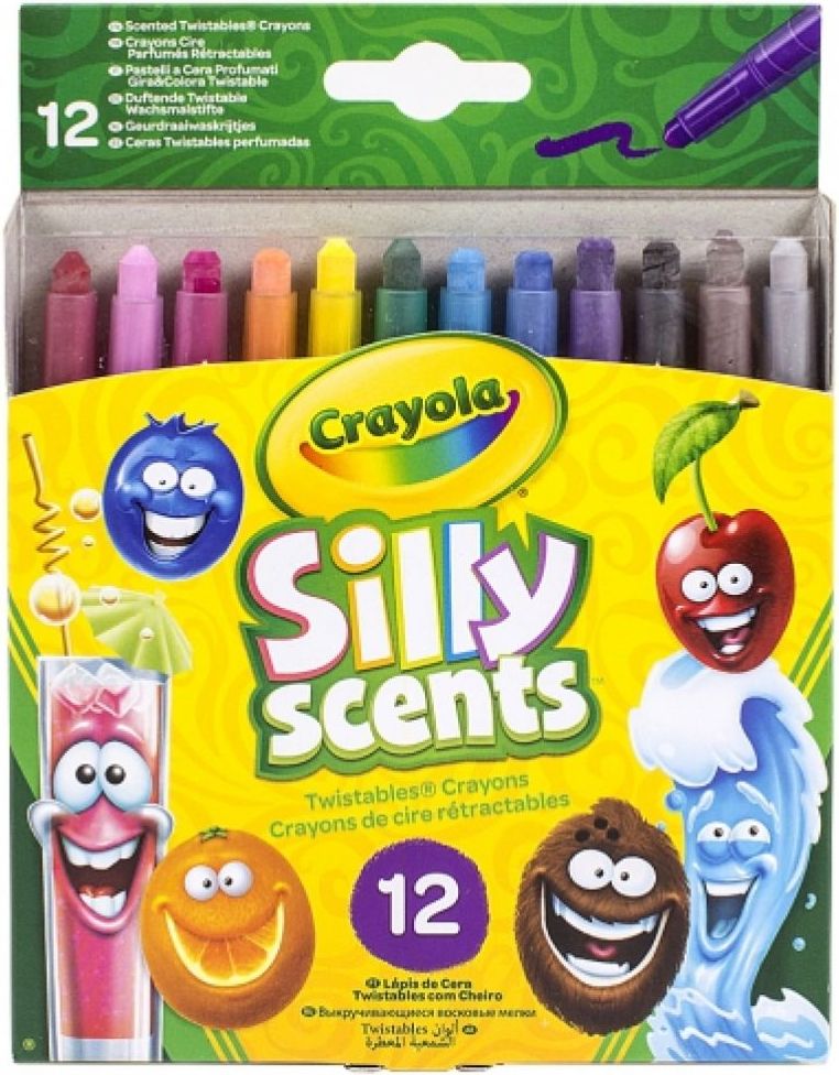 Crayola 12 voňavých mini twist voskovek - obrázek 1