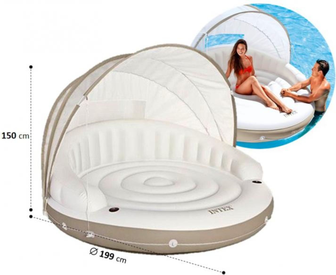 Intex 58292 Canopy Island - obrázek 3
