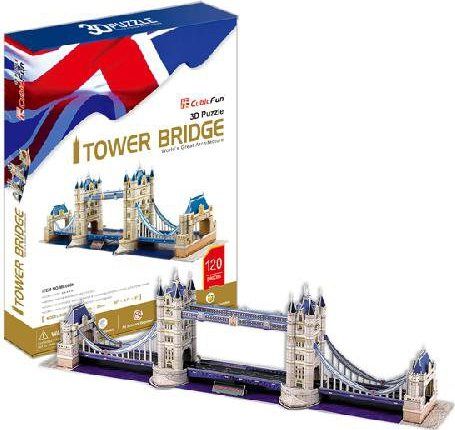 CUBICFUN 3D puzzle Tower Bridge 120 dílků - obrázek 1