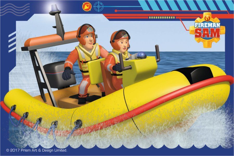 RAVENSBURGER Obrázkové kostky Požárník Sam, 6 kostek - obrázek 3