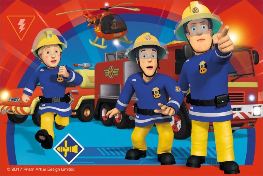 RAVENSBURGER Obrázkové kostky Požárník Sam, 6 kostek - obrázek 5