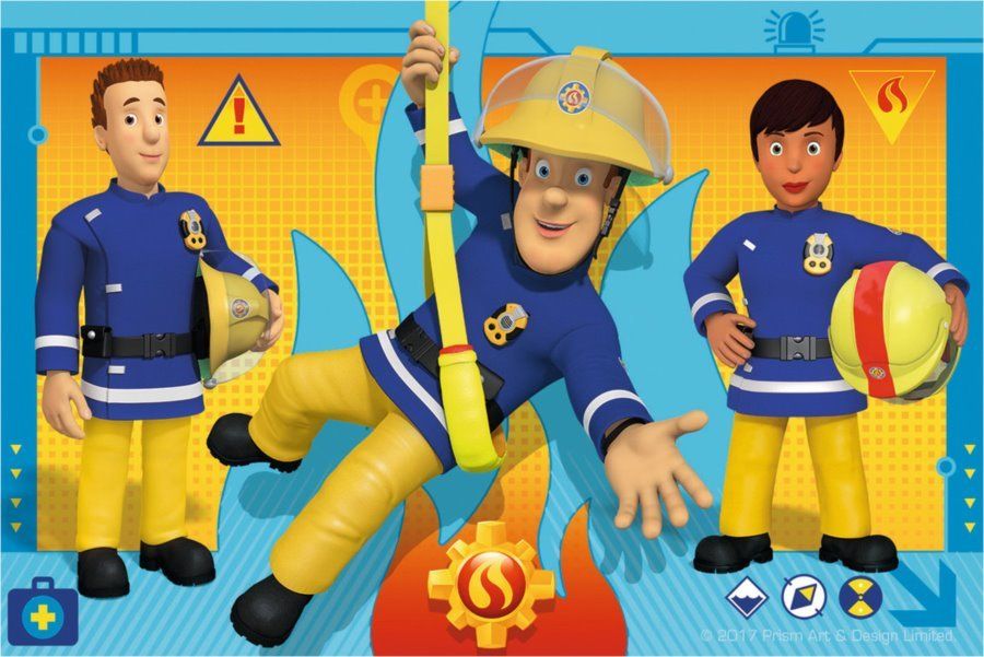 RAVENSBURGER Obrázkové kostky Požárník Sam, 6 kostek - obrázek 6