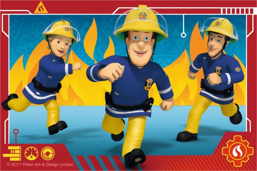 RAVENSBURGER Obrázkové kostky Požárník Sam, 6 kostek - obrázek 7