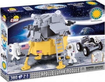 Cobi 21075 SMITHSONIAN Apollo 11 Lunární modul Eagle, 380 k, 2 f - obrázek 1