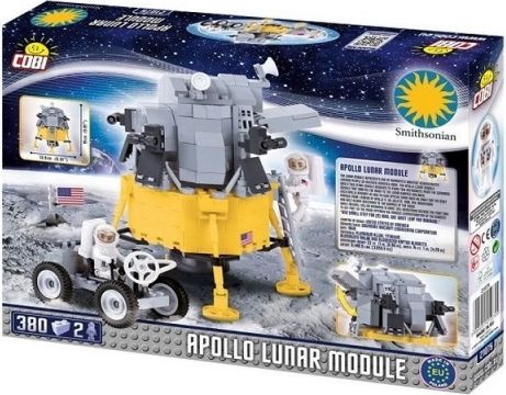 Cobi 21075 SMITHSONIAN Apollo 11 Lunární modul Eagle, 380 k, 2 f - obrázek 2
