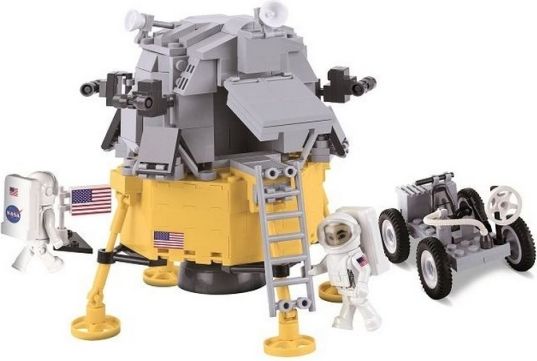 Cobi 21075 SMITHSONIAN Apollo 11 Lunární modul Eagle, 380 k, 2 f - obrázek 3