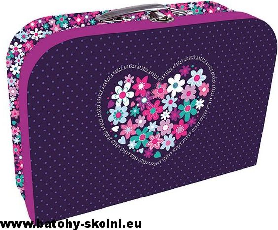 Dětský školní kufřík Stil 35cm Srdce Magic Heart - obrázek 1
