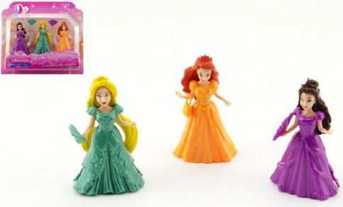 Teddies 50915 Panenka 3ks měnící šaty plast 10cm - obrázek 1