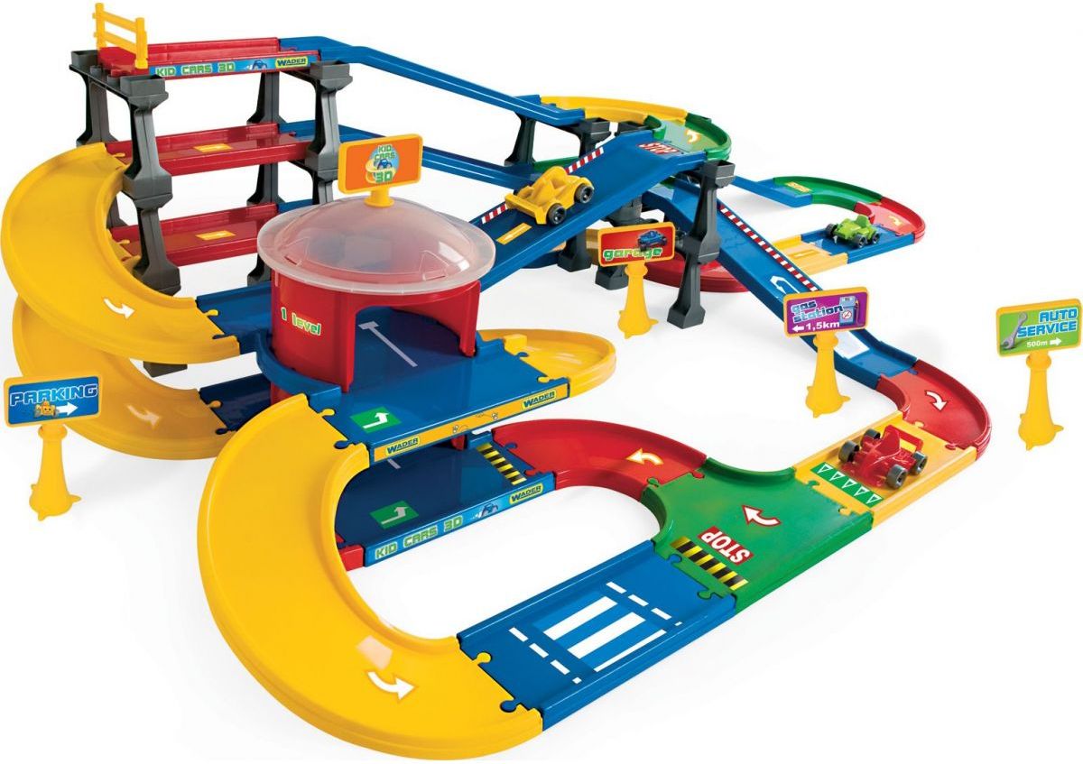 WADER Kid cars 3D multi parkování 9,1 m - obrázek 1