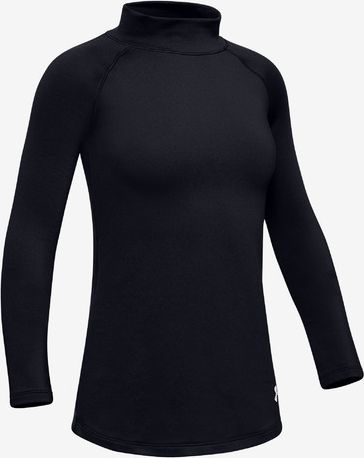 ColdGear® Triko dětské Under Armour | Černá | Dívčí | L - obrázek 5