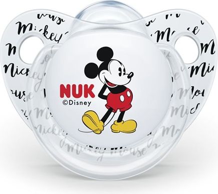 NUK | NUK | Šidítko Trendline NUK Disney Mickey Minnie 0-6m bílé Box | Bílá | 0-6 m - obrázek 1