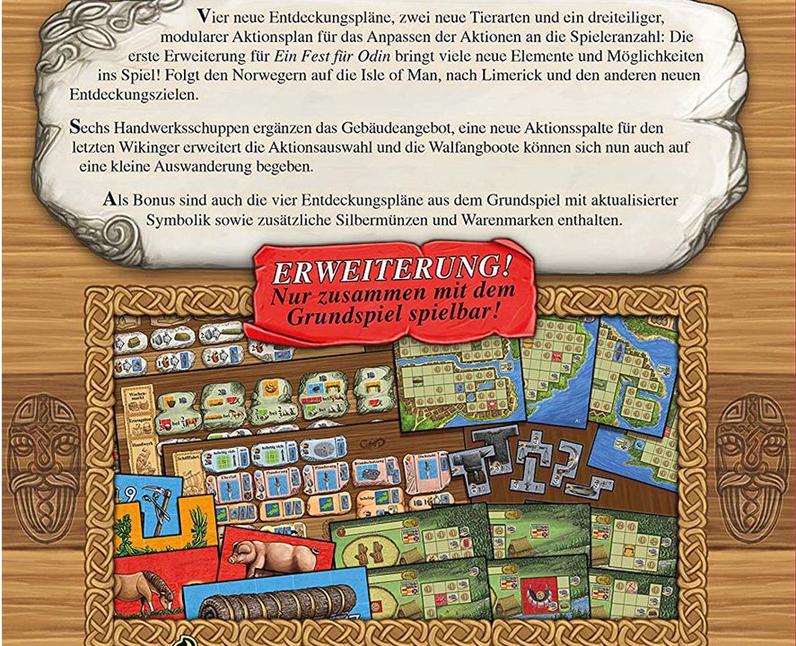 Feuerland Spiele A Feast for Odin: The Norwegians DE - obrázek 2