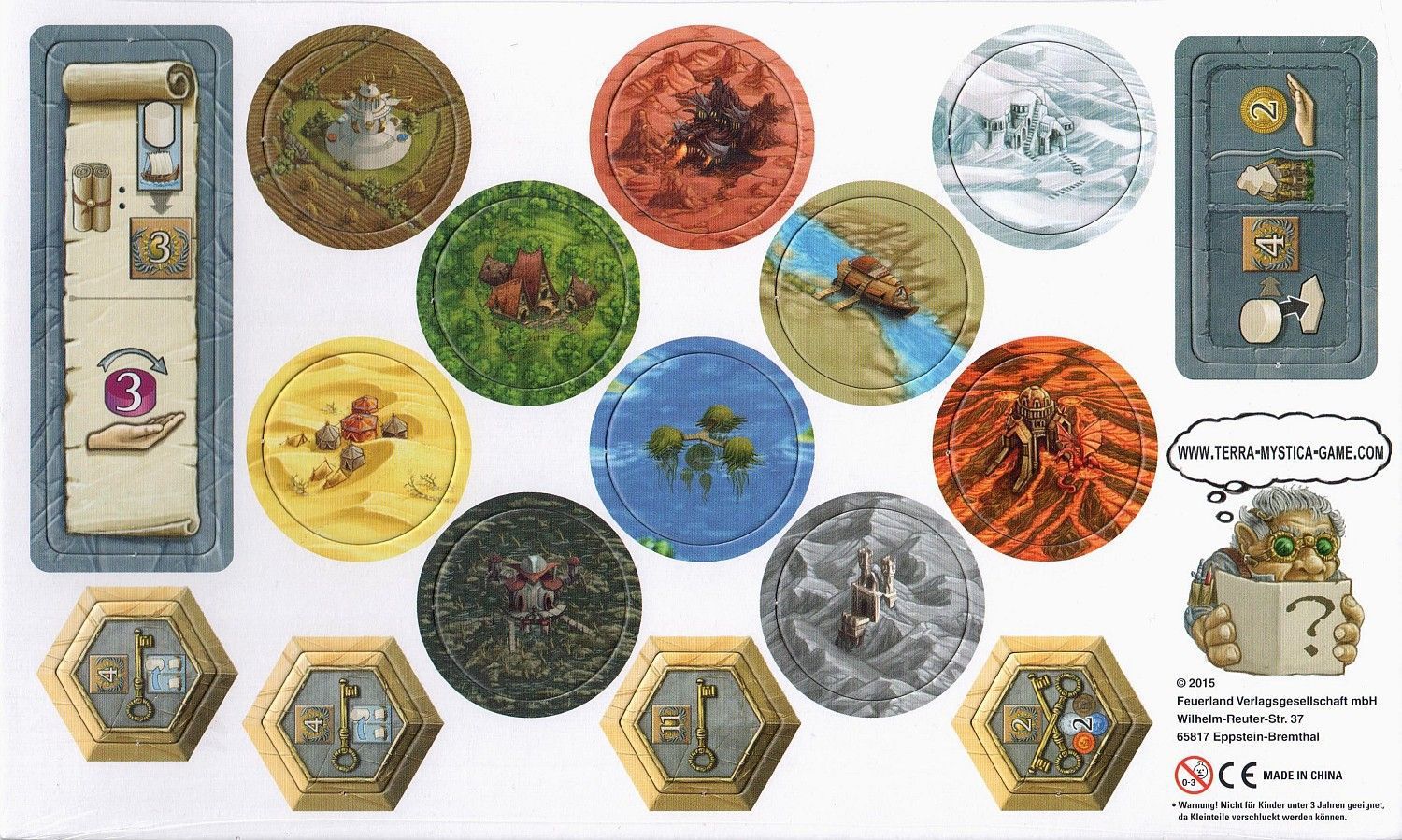 Feuerland Spiele Terra Mystica: Expansion Sheet - obrázek 1