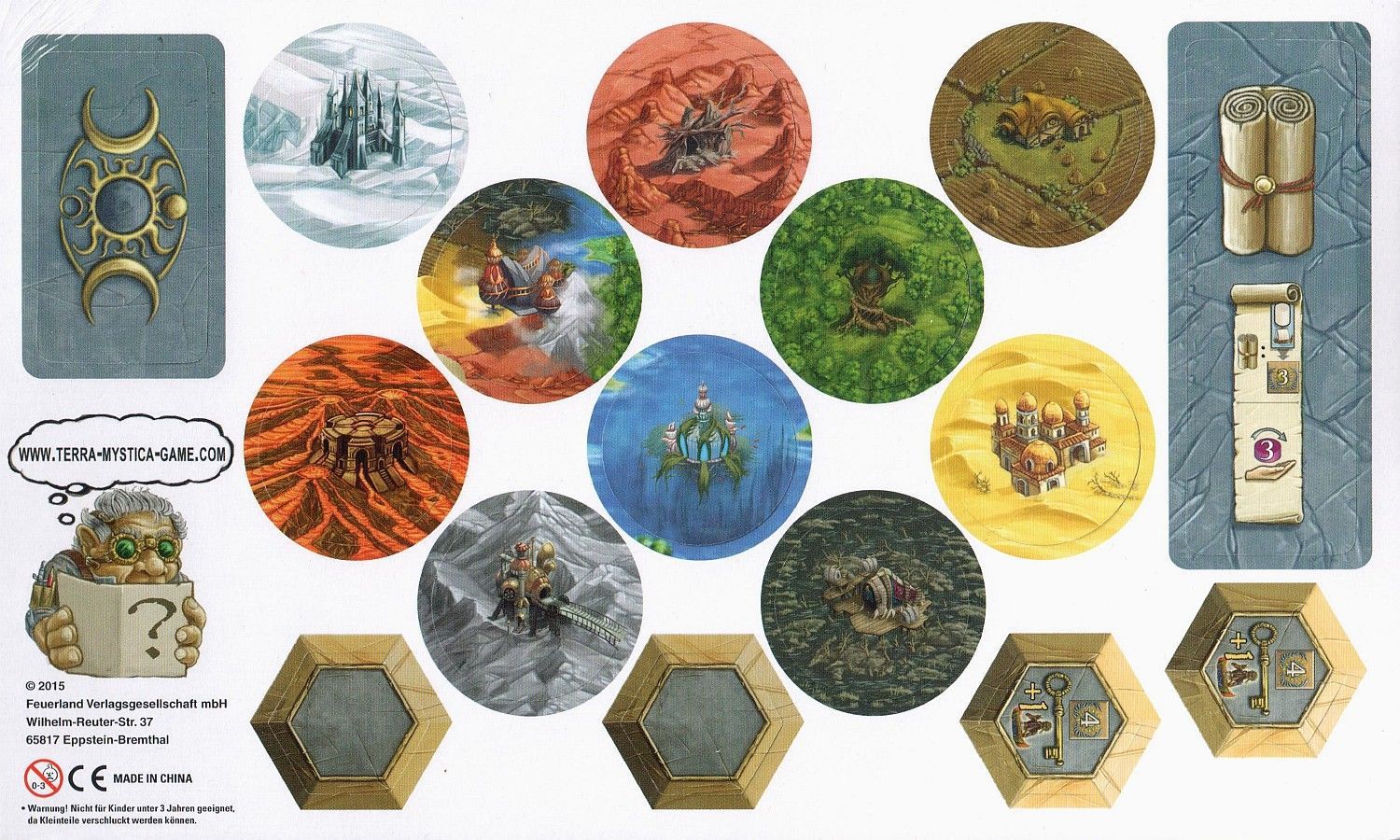 Feuerland Spiele Terra Mystica: Expansion Sheet - obrázek 2