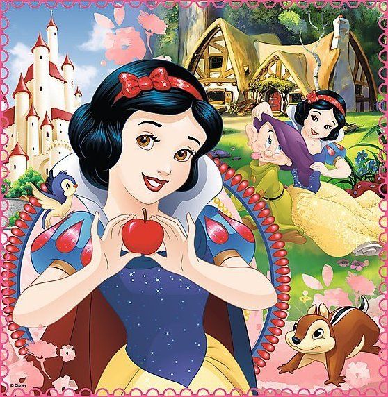 TREFL Puzzle Disney princezny: Kouzelný svět 3v1 (20,36,50 dílků) - obrázek 4