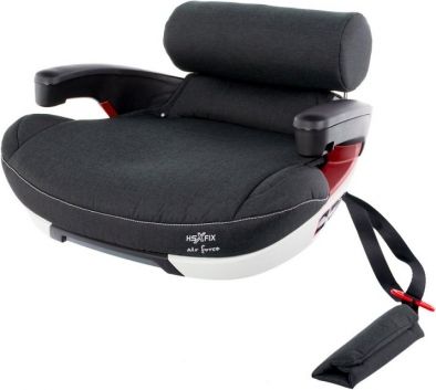 Autosedačka - Podsedák Euro Baby 22-36kg - lin black - obrázek 1