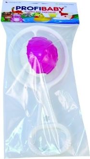 Profibaby Chrastítko koule retro plast průměr 5cm asst v sáčku 0m+ - obrázek 2