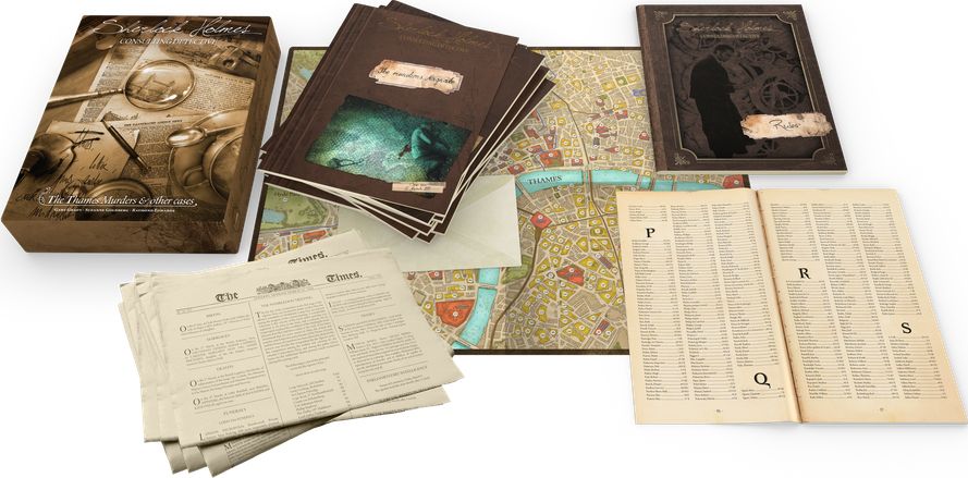 Space Cowboys Thames Murders and Other Cases: Sherlock Holmes Consulting Detective - obrázek 2