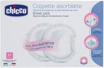 Chicco tampony do podprsenky antibakteriální 60ks - obrázek 1