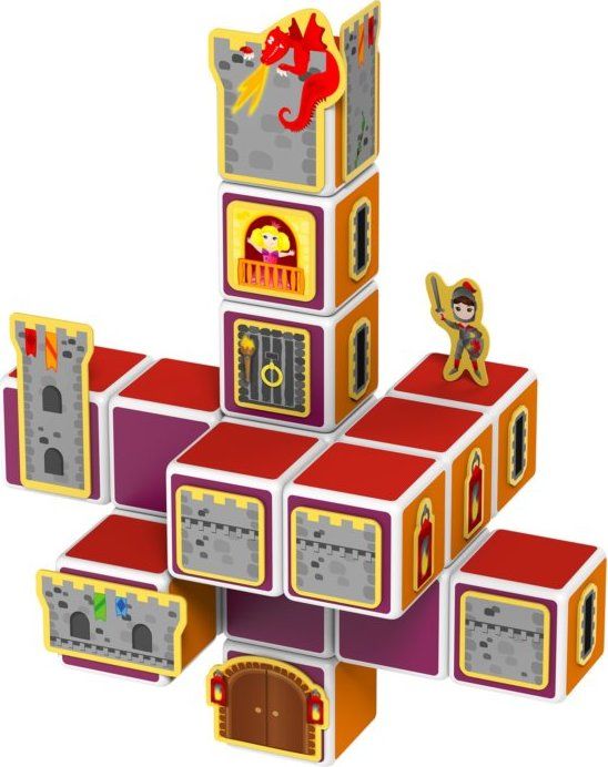 Magnetické kostky GEOMAG Magicube Domy a hrady - obrázek 3
